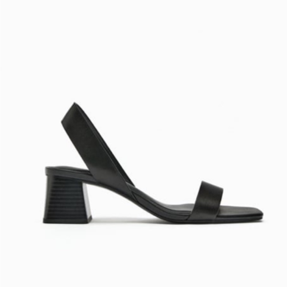 Kitten heels | Sandals | Zara | Black | size 9